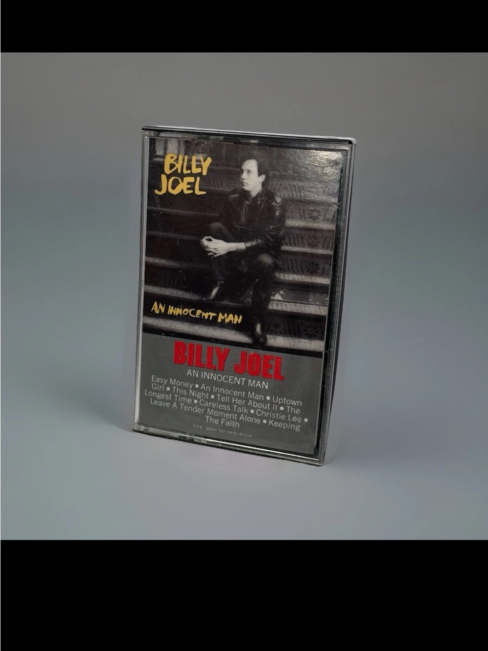 Billy Joel "An Innocent Man" Cassette Tape 1983 Columbia Records QCT 38837